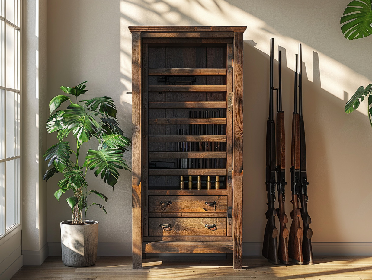 armoire fusils